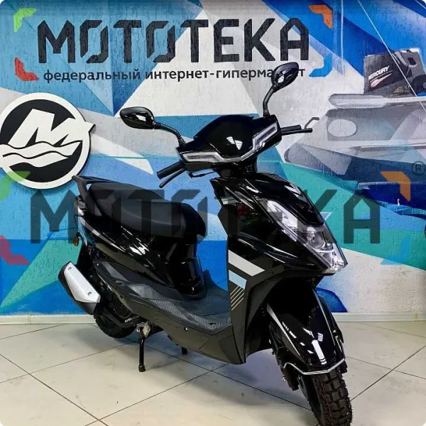 Скутер Мотомир SCIROCCO 49.9 (110) чёрный | Мототека